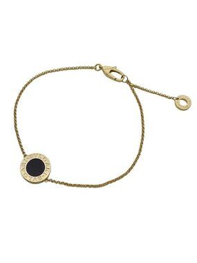 Bvlgari Bracelet Onyx Yellow Gold SM